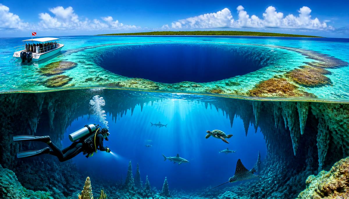 Belizes Great Blue Hole: An Underwater World