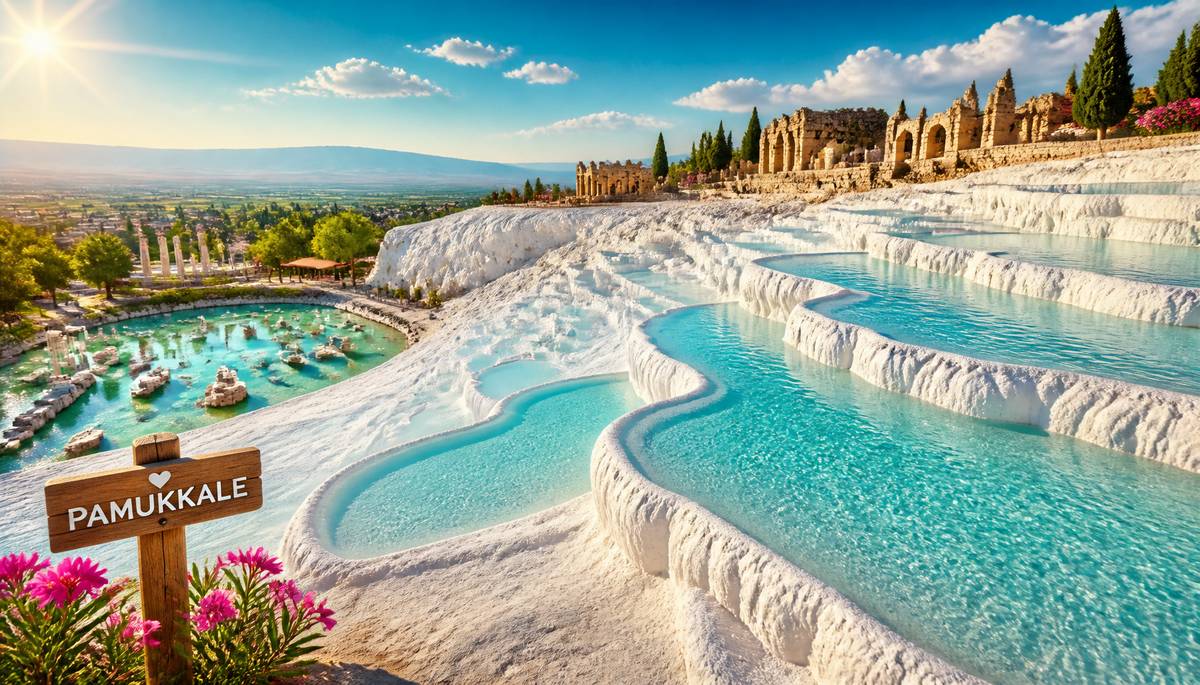 The Thermal Springs of Pamukkale, Turkey: A Journey Through the Vacationers Delight and Geologists Fantasia