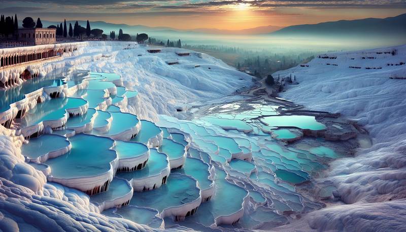 Pamukkale: Turkeys Cotton Castle of Terraces and Ancient Hierapolis