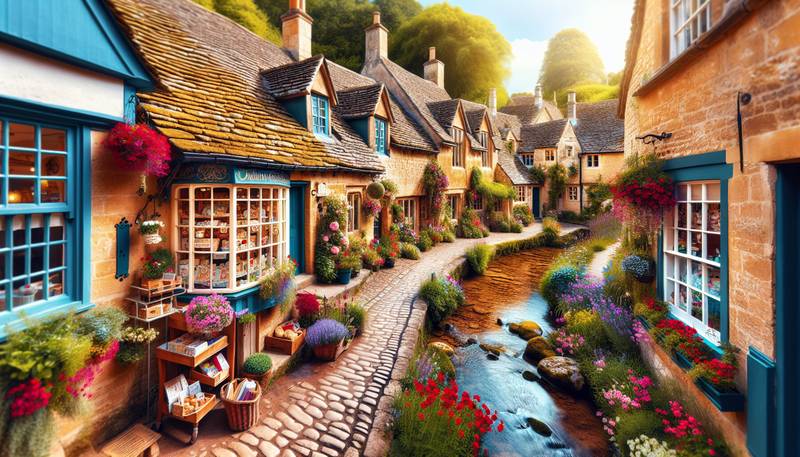 The Fairy Tale Village of Bibury, England