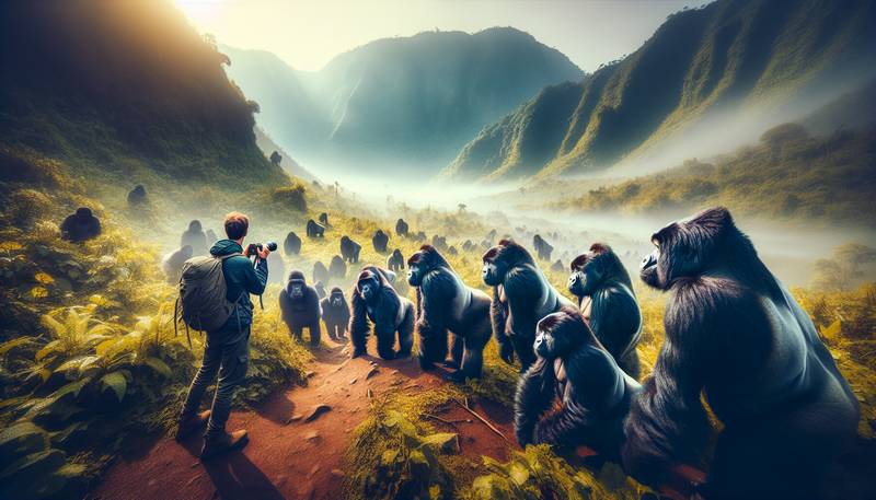 Gorilla Trekking in Rwanda: A Hairy Adventure in Volcanoes National Park
