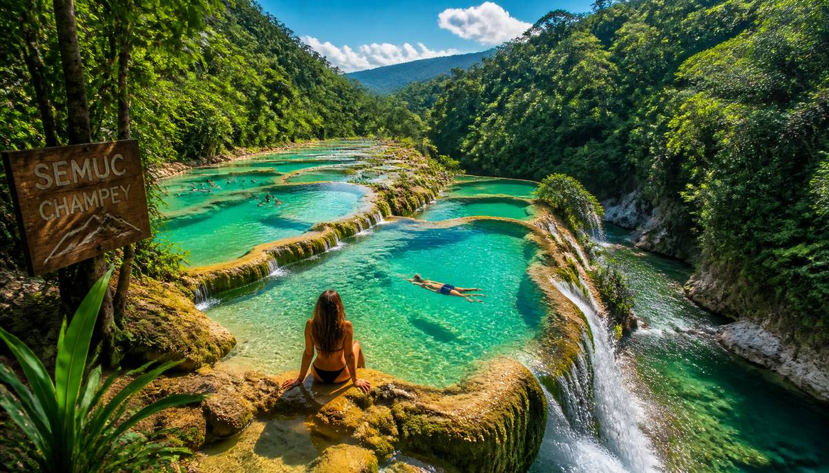 Semuc Champey: Guatemalas Natural Limestone Bridge and Pools