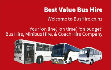 NZ bus hire