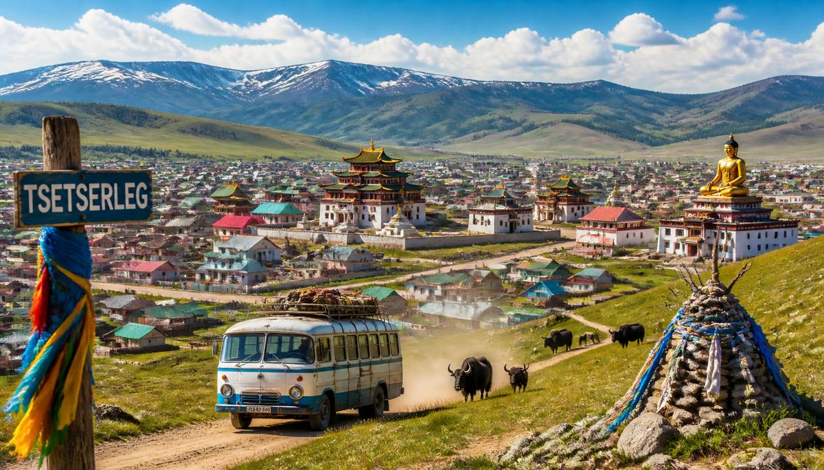 Tsetserleg: Mongolias Monastery Town Amidst the Khangai Mountains