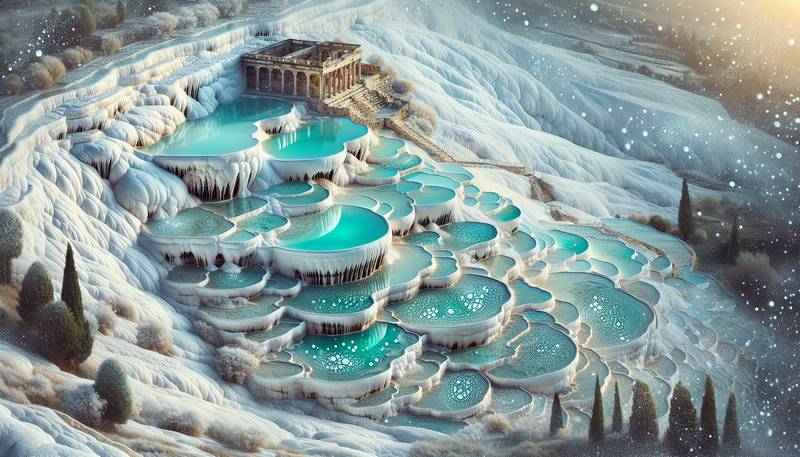 The Thermal Springs of Pamukkale, Turkey: A Journey Through the Vacationers Delight and Geologists Fantasia