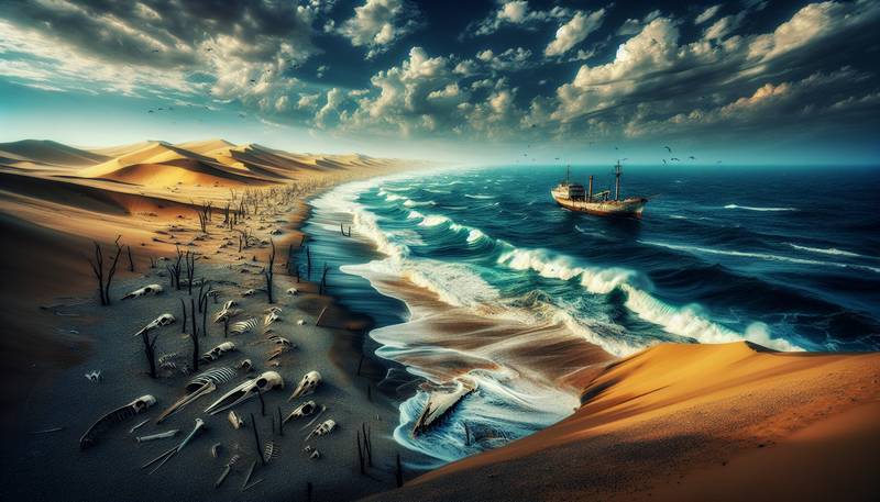 Namibias Skeleton Coast: Hauntingly Beautiful