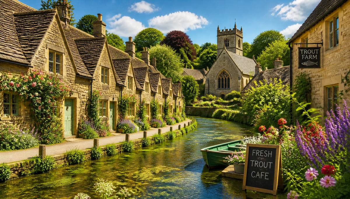 The Fairy Tale Village of Bibury, England