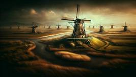 The Historic Windmills of Kinderdijk, Netherlands: A Quixotic Quest