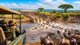Great Wildebeest Migration 2026: When and Where to See River Crossings