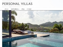 https://personalvillas.com/ website