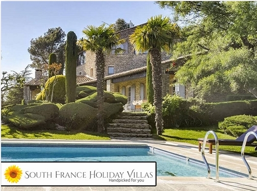 https://southfranceholidayvillas.co.uk/ website