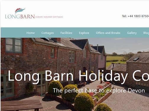 https://www.longbarncottages.co.uk/ website